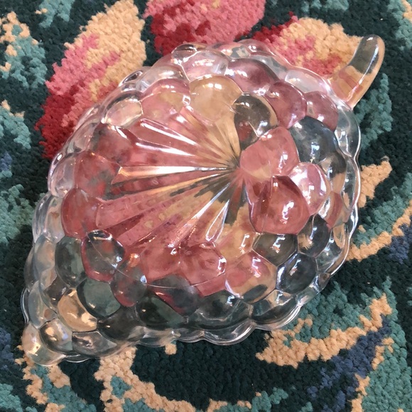 Vintage Anchor Hocking glass Grape Dish, Relish dish, Candy Bowl - many uses - Picture 11 of 13